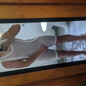 See through singlet size Medium